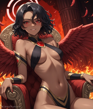 具有鲜艳色彩和富有表现力特征的动漫风格AI生成角色艺术