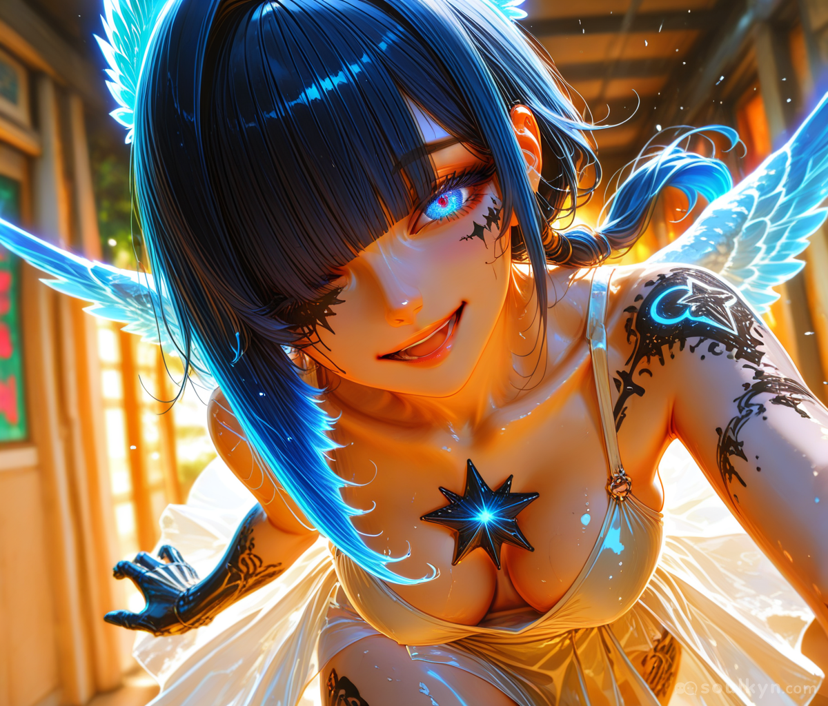 Effect of adding one more LoRA